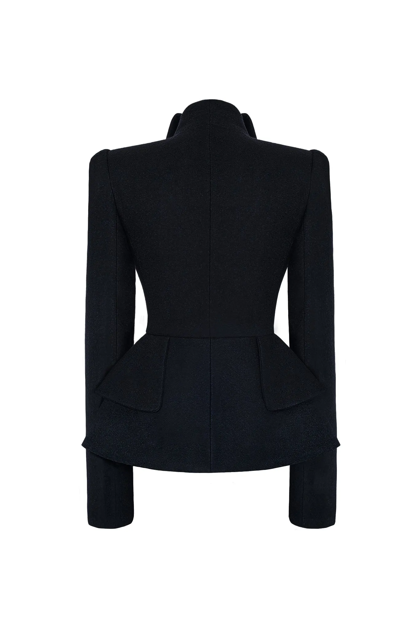 Navy Blue Wool "Dietrich" Jacket