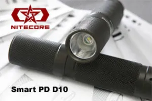 NiteCore SmartPD D10 SP CREE XP-E R2 LED Flashlight