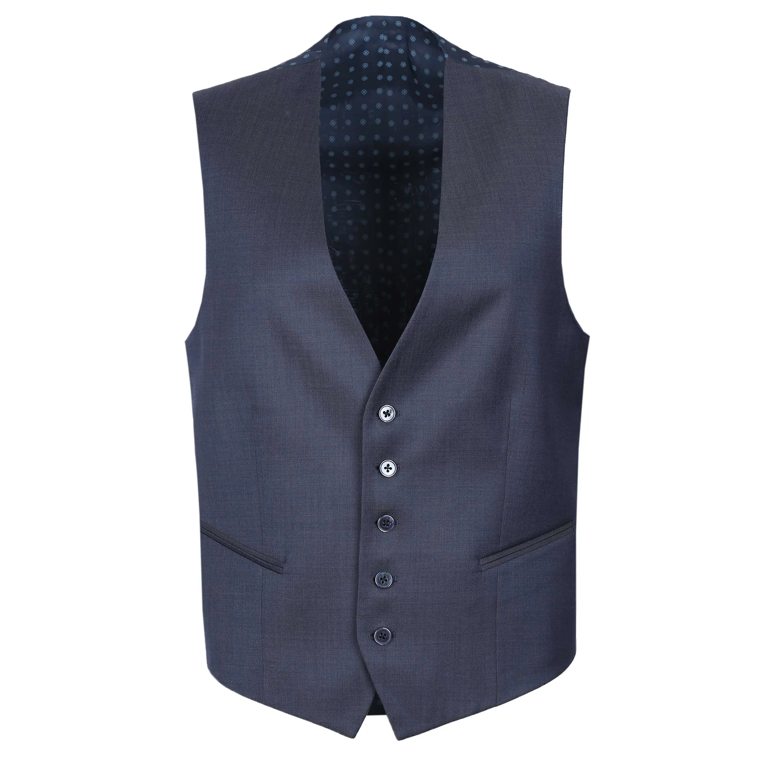 Norton Barrie Bespoke Daniel 3 Piece Suit in Navy