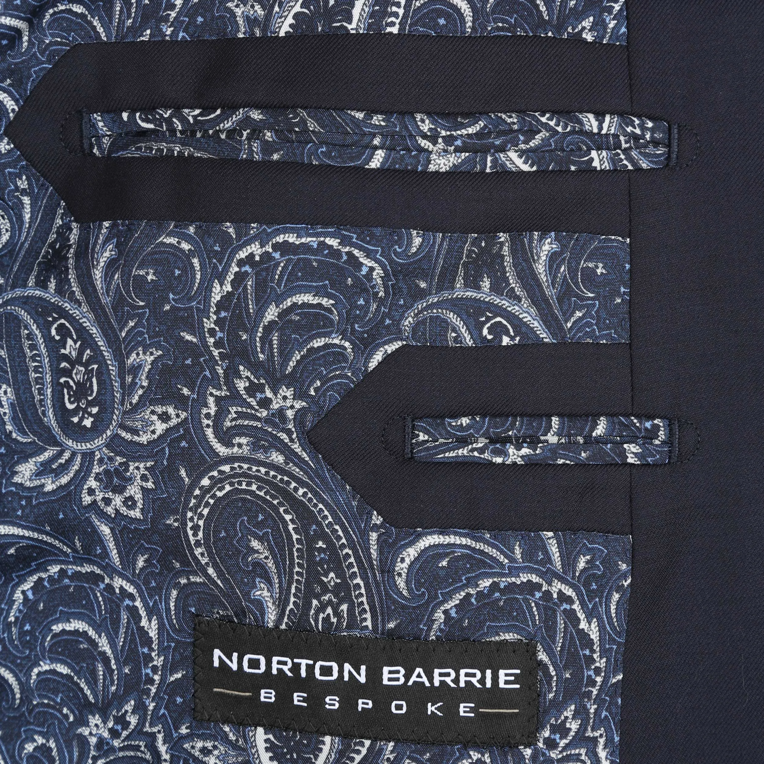 Norton Barrie Bespoke NB10 Suit in Navy