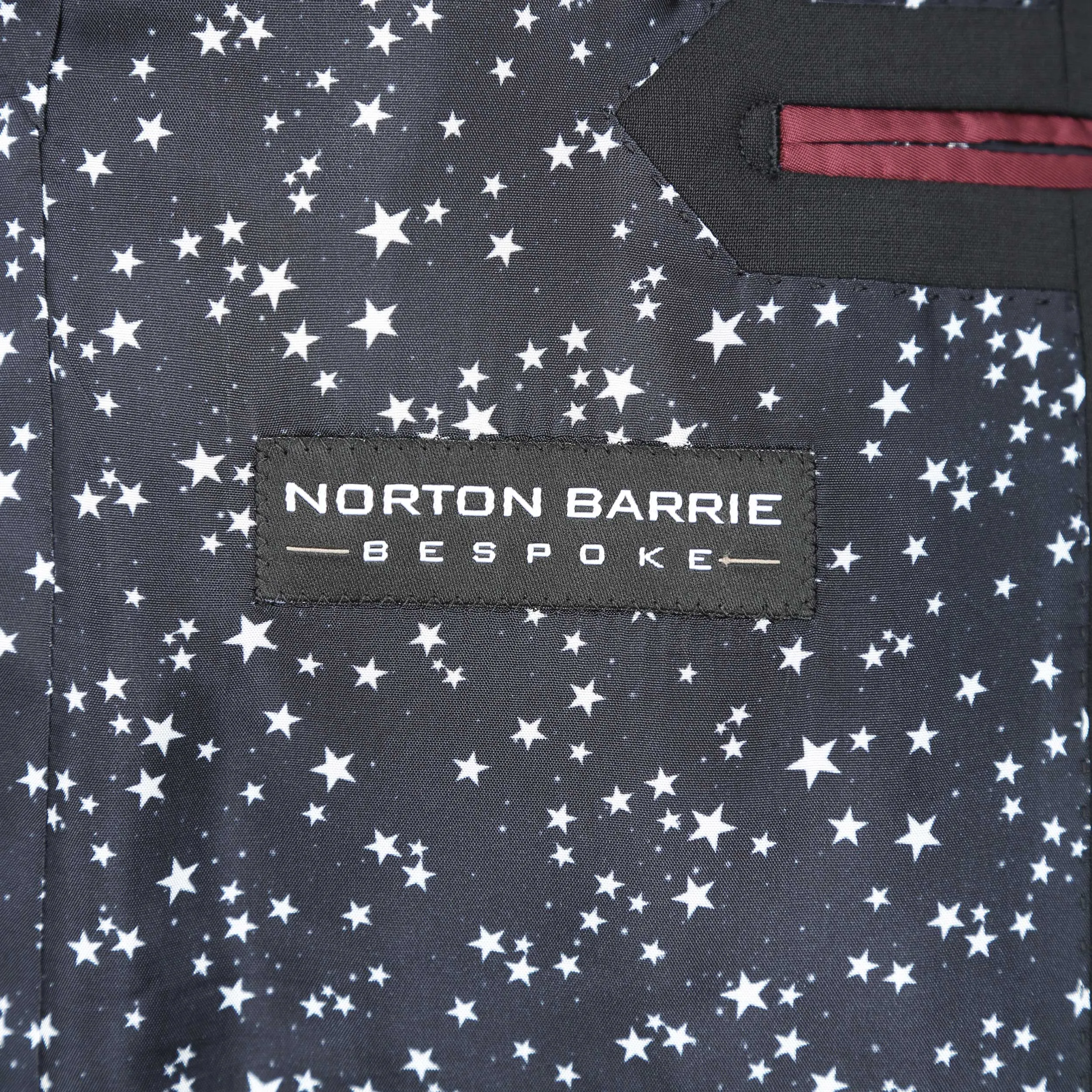 Norton Barrie Bespoke Suit in Black