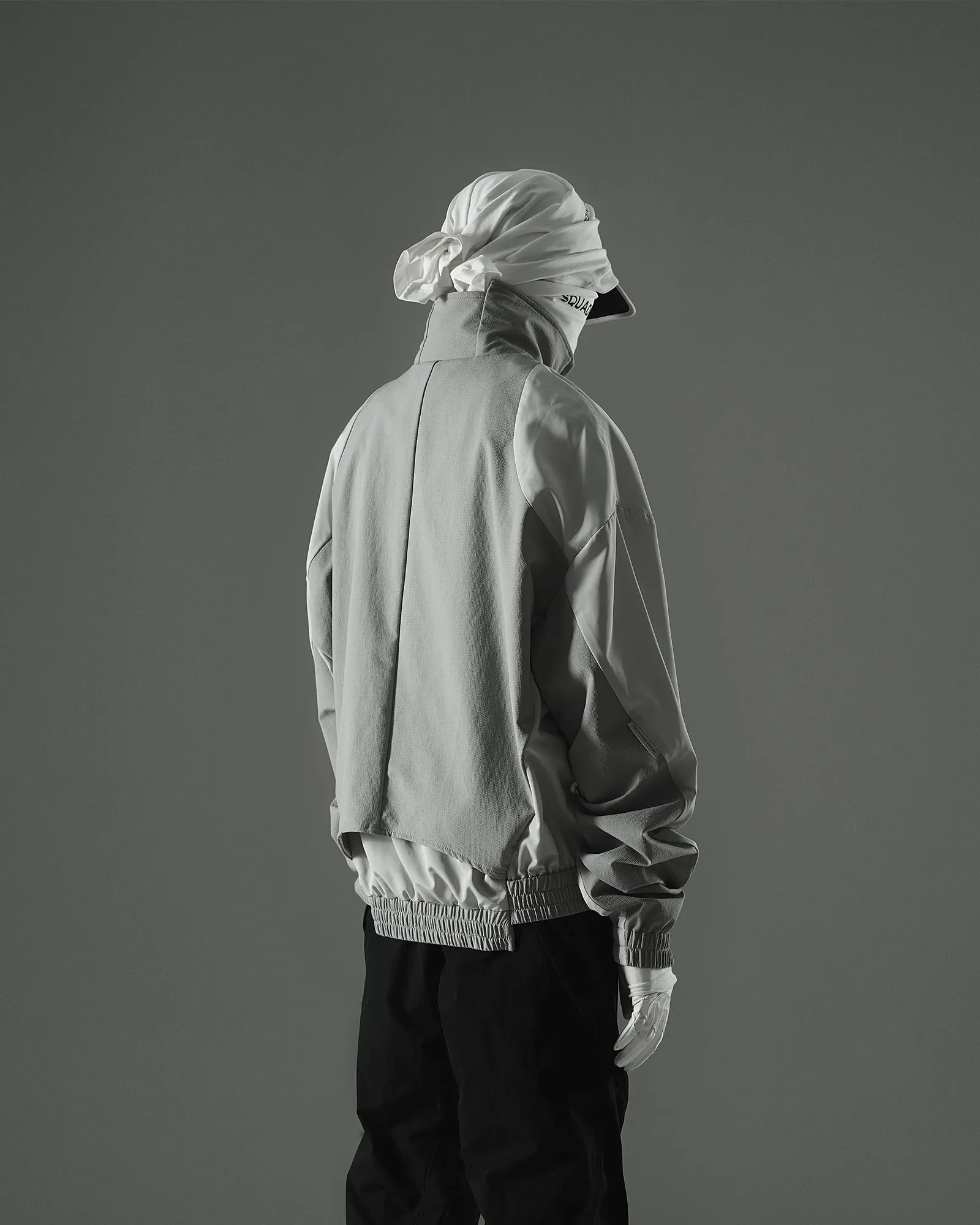 Oversized High Neck Track Streetwear Jacket