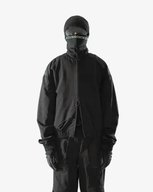 Oversized High Neck Track Streetwear Jacket