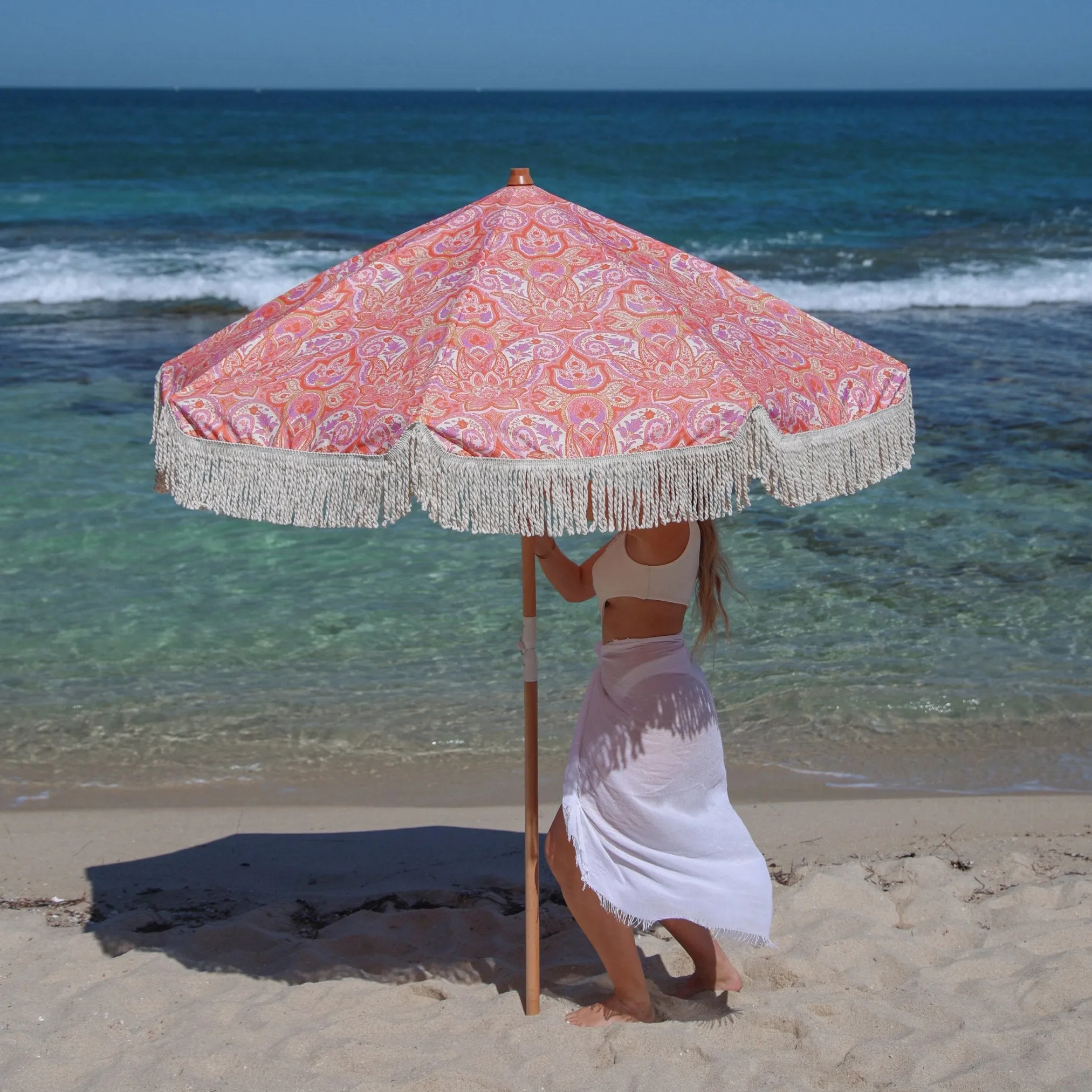 Paisley Premium Beach Umbrella