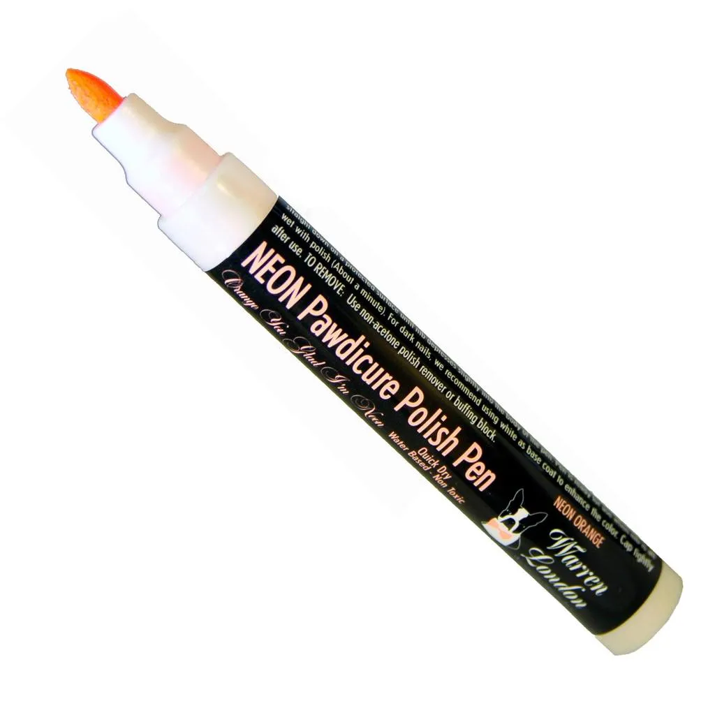 Pawdicure Polish Pen - Neon Orange