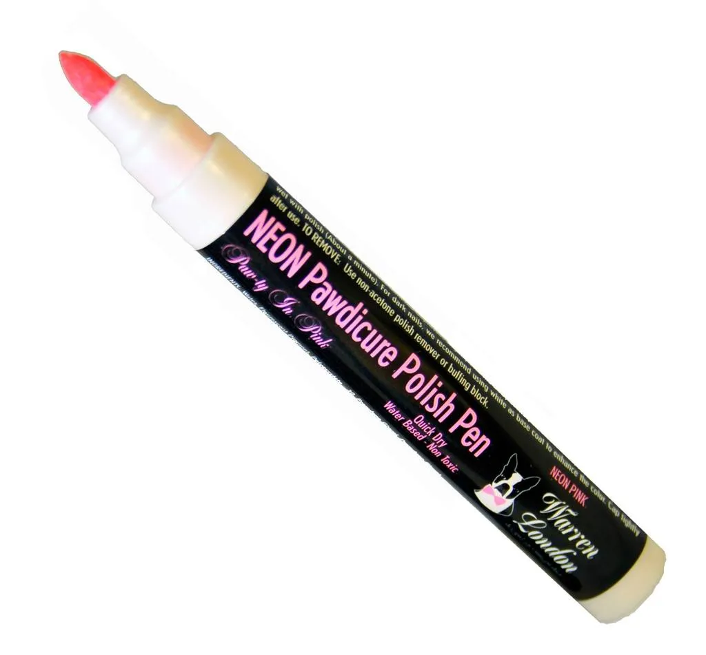 Pawdicure Polish Pen - Neon Pink