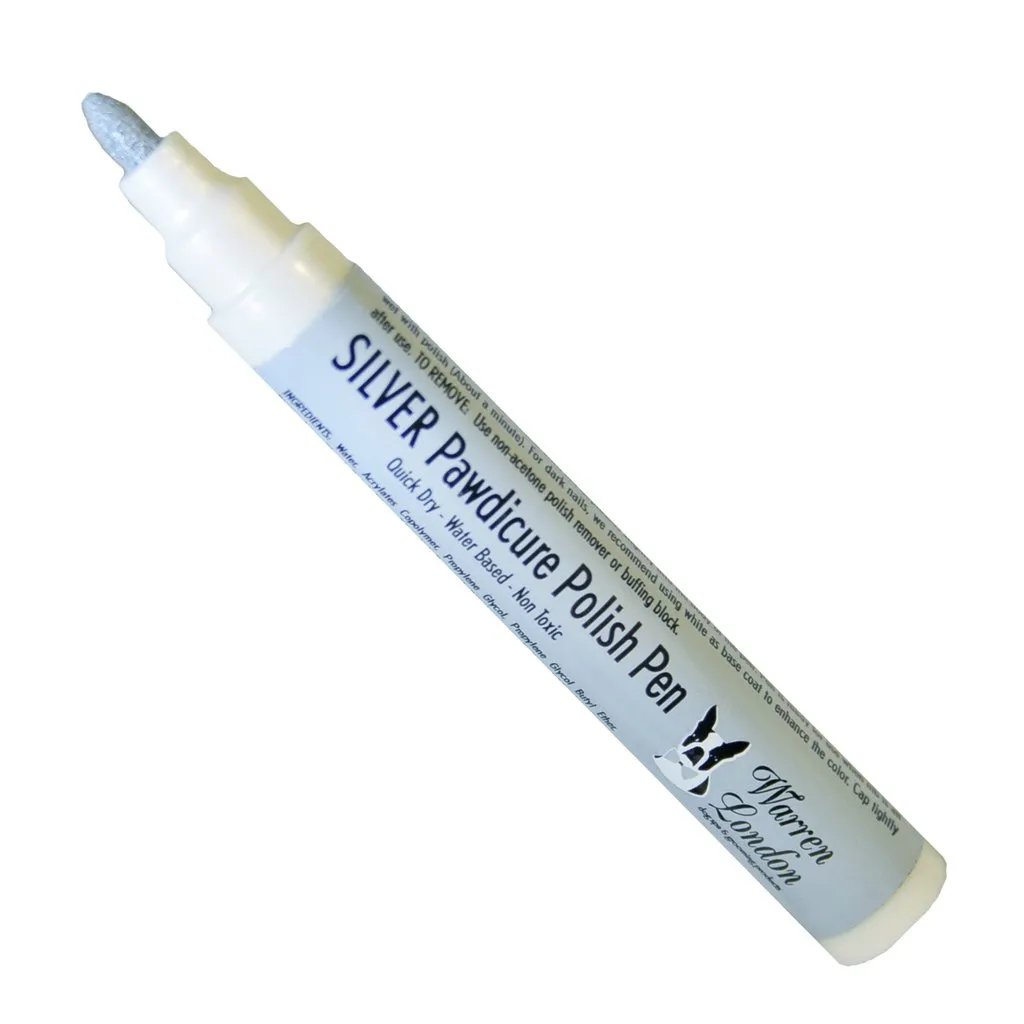 Pawdicure Polish Pen - Silver