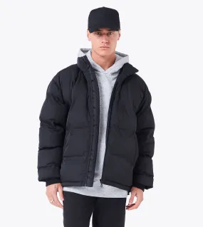 Powells Puffer Jacket Black