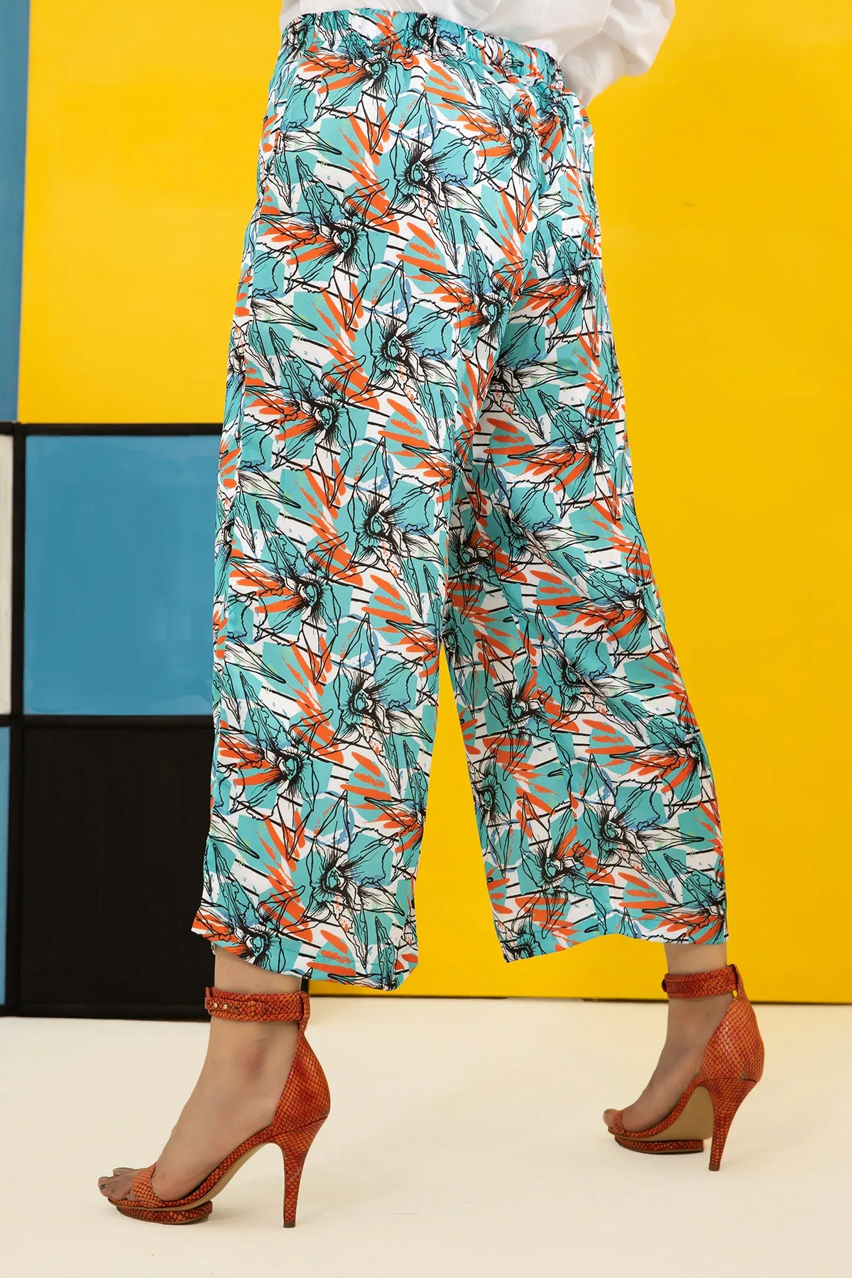 Printed Culottes - A21 - WTR0003