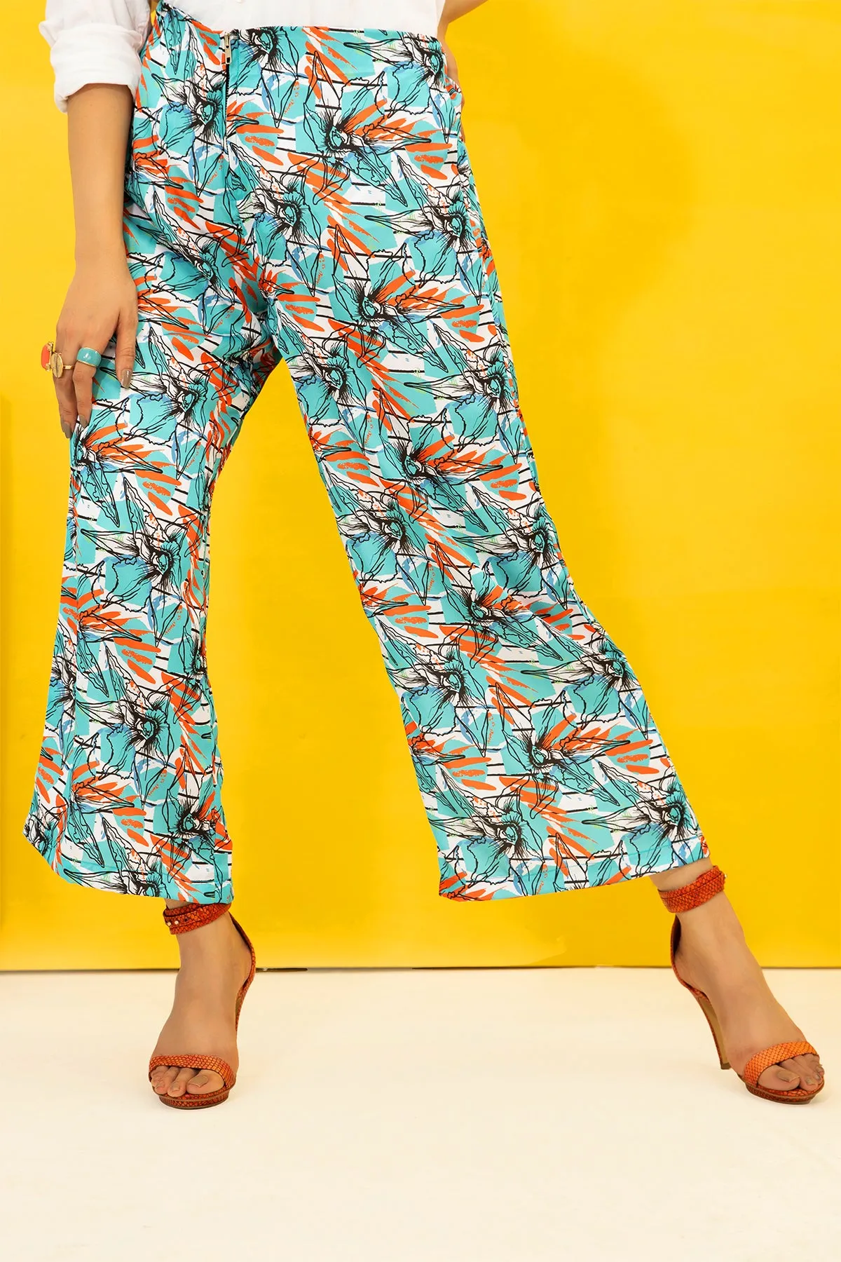 Printed Culottes - A21 - WTR0003