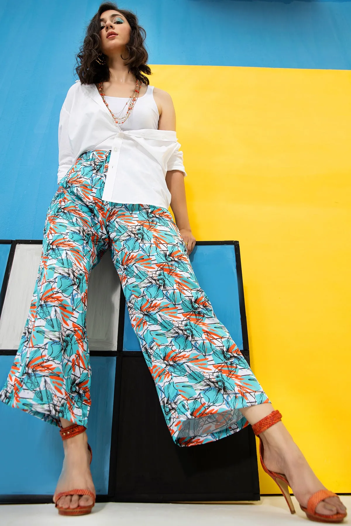 Printed Culottes - A21 - WTR0003