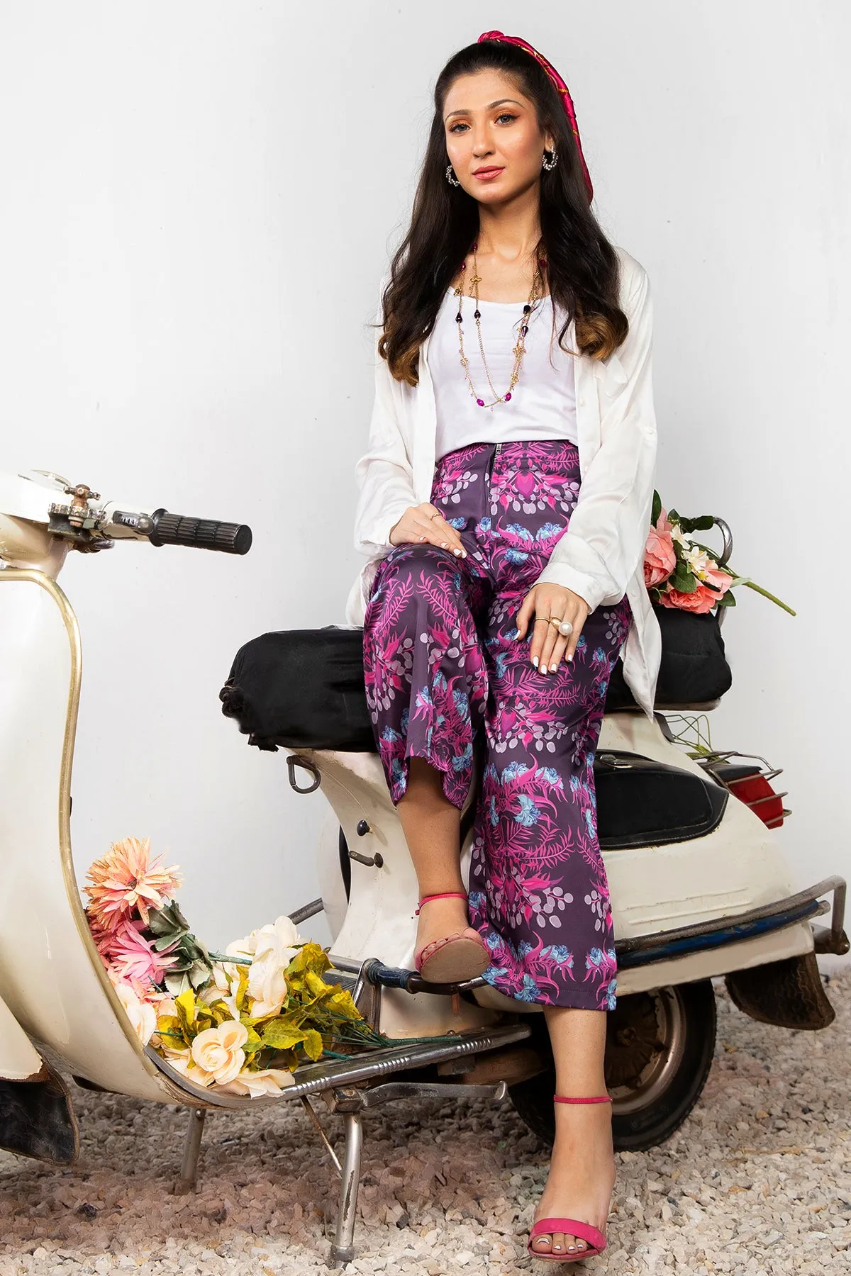 Printed Culottes - A21 - WTR0004