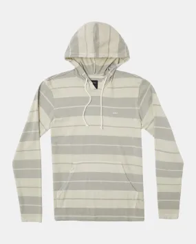 PTC Stripe Hoodie - Silver Bleach