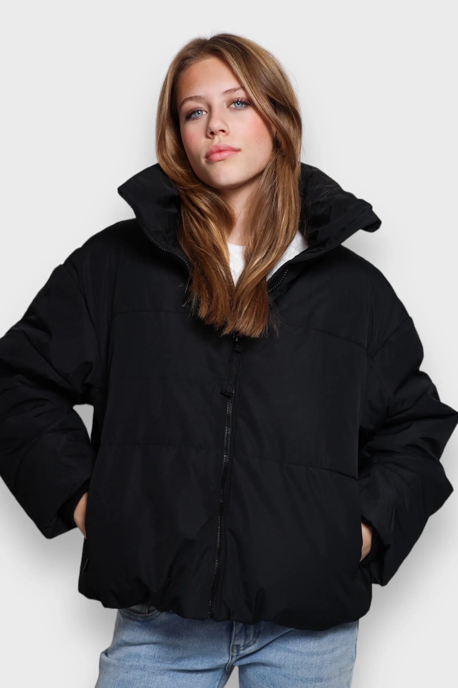 “Puffer” jacket black