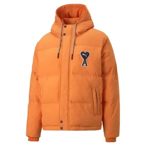 Puma x AMI Puffer Jacket Jaffa Orange