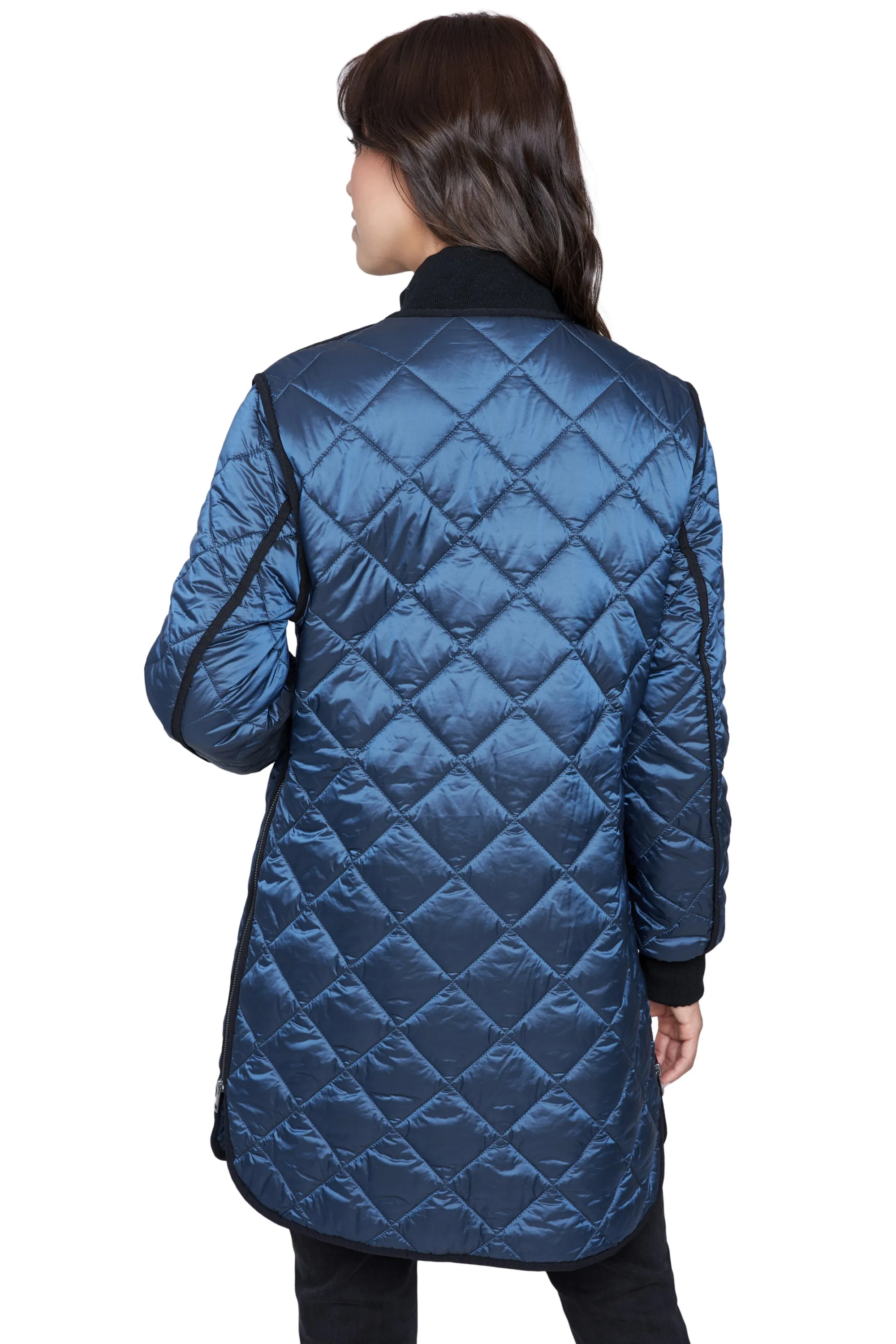 Quilted Puffer Long Jacket