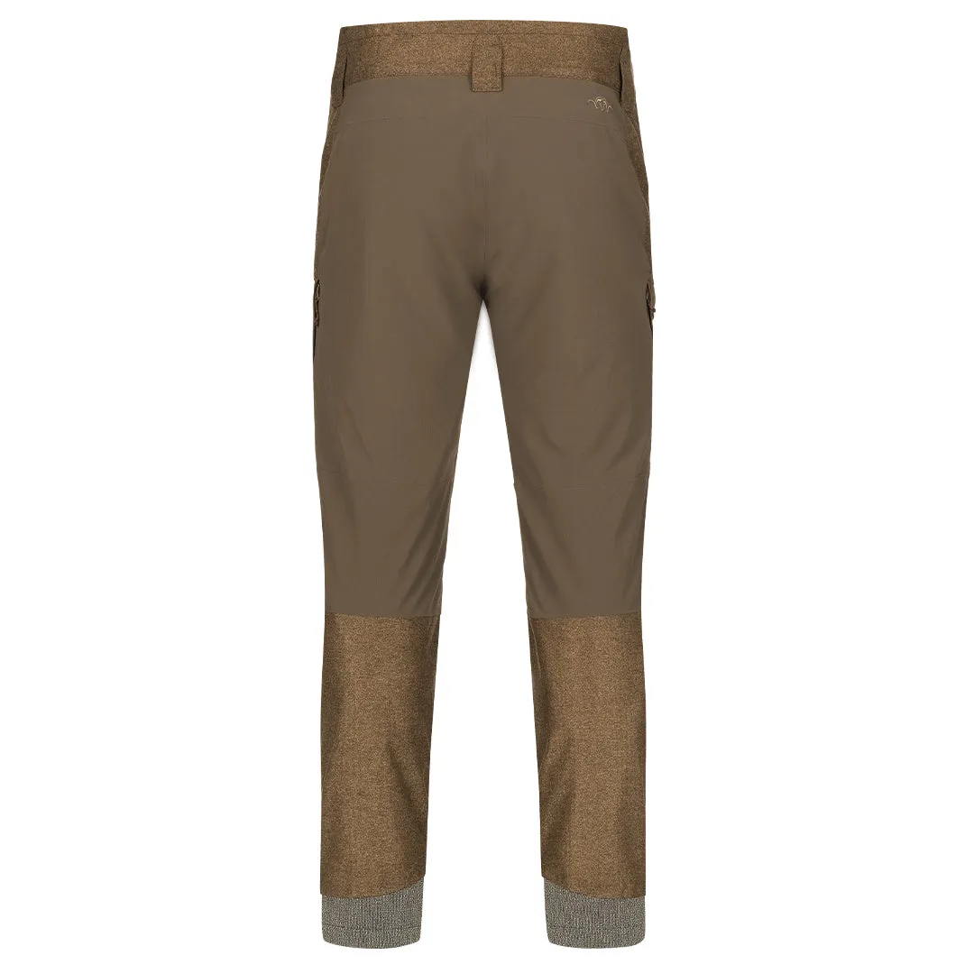 Radiator Vintage Trousers - Dark Brown Melange by Blaser