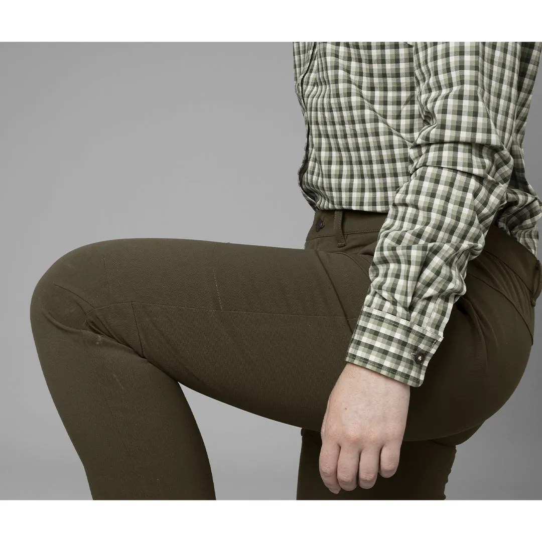 Retrieve Light Lady Trousers - Dark Warm Olive by Harkila