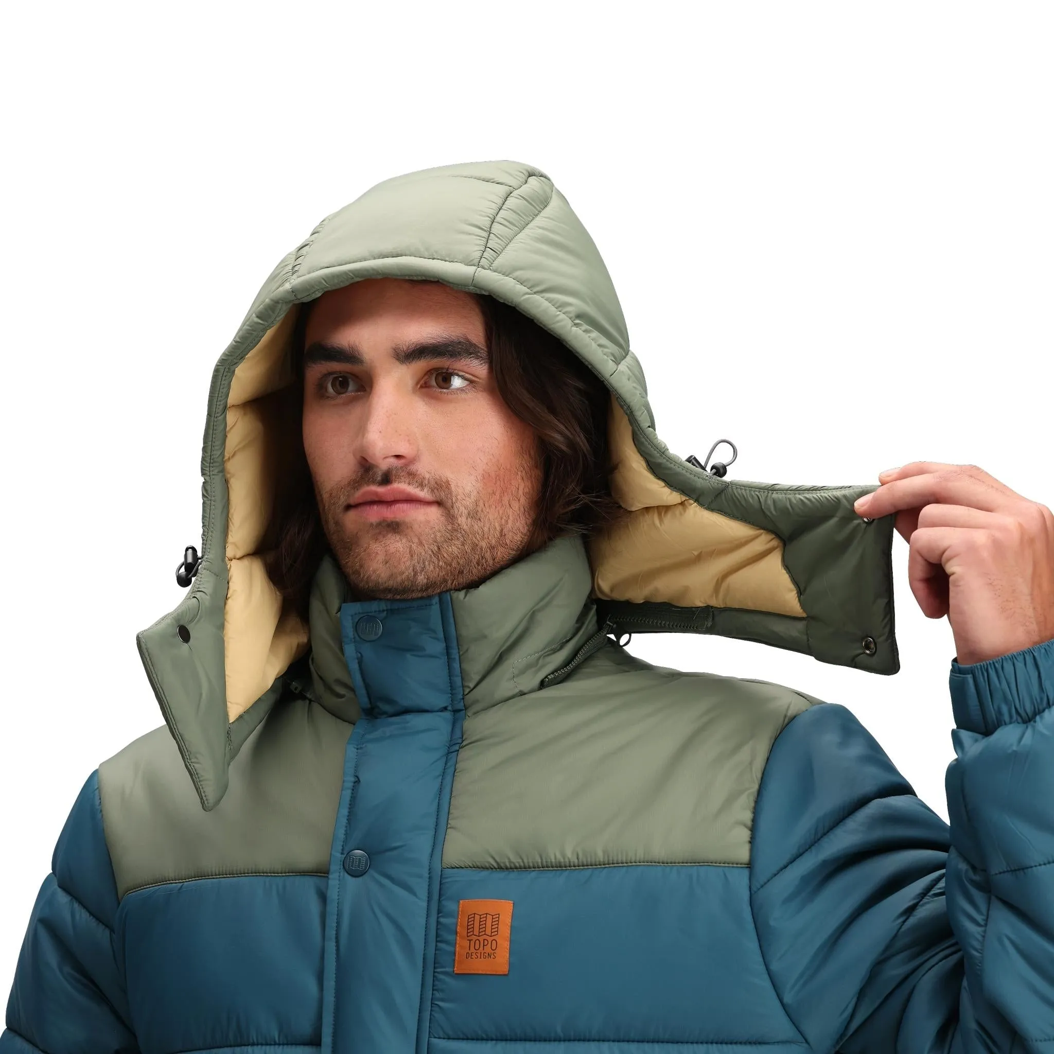 Retro Ridge Puffer Jacket - Men's