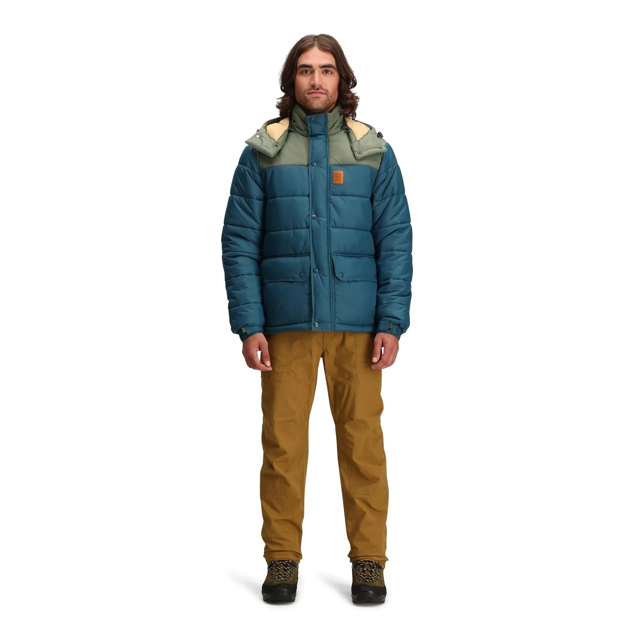 Retro Ridge Puffer Jacket - Men's