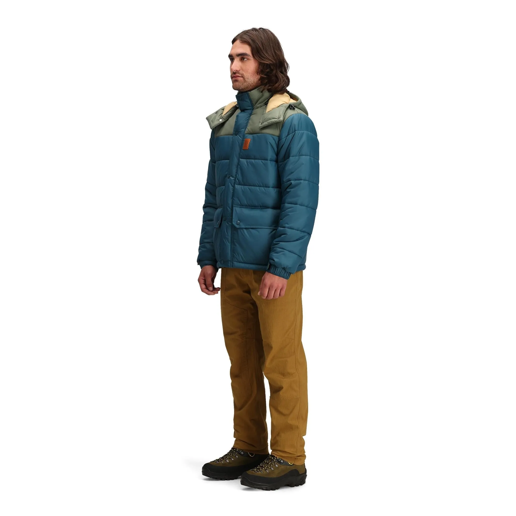 Retro Ridge Puffer Jacket - Men's