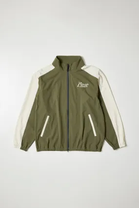 RIPSTOP COLOR SCHEME TRACK JACKET Khaki