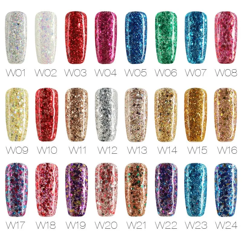 ROSALIND Gel Nail Polish All For Manicure Set 7ML Semi Permanent Vernis UV Top Coat Poly Gel Varnish Hybrid Gel Nail Polish