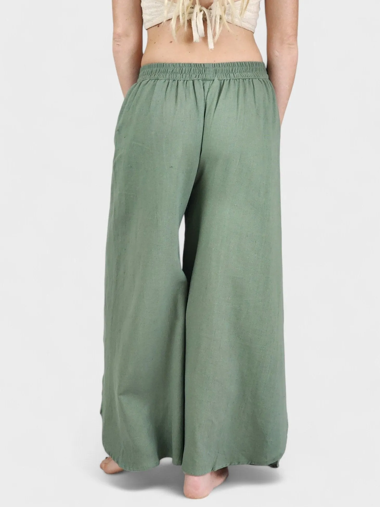 Sage Jute Fly Away Trousers