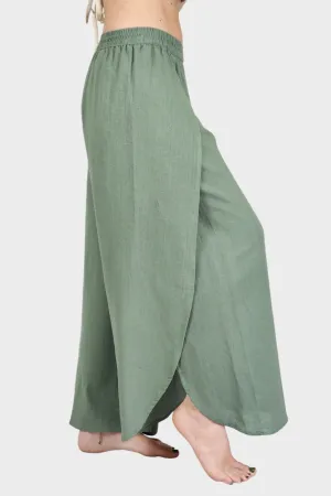 Sage Jute Fly Away Trousers