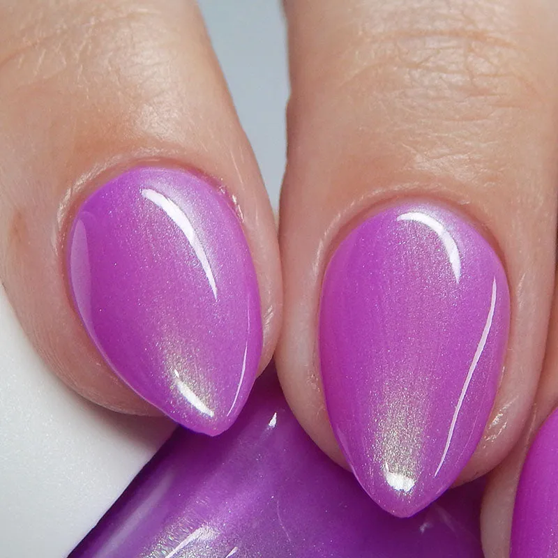 Surfing the Net - purple shimmer nail polish