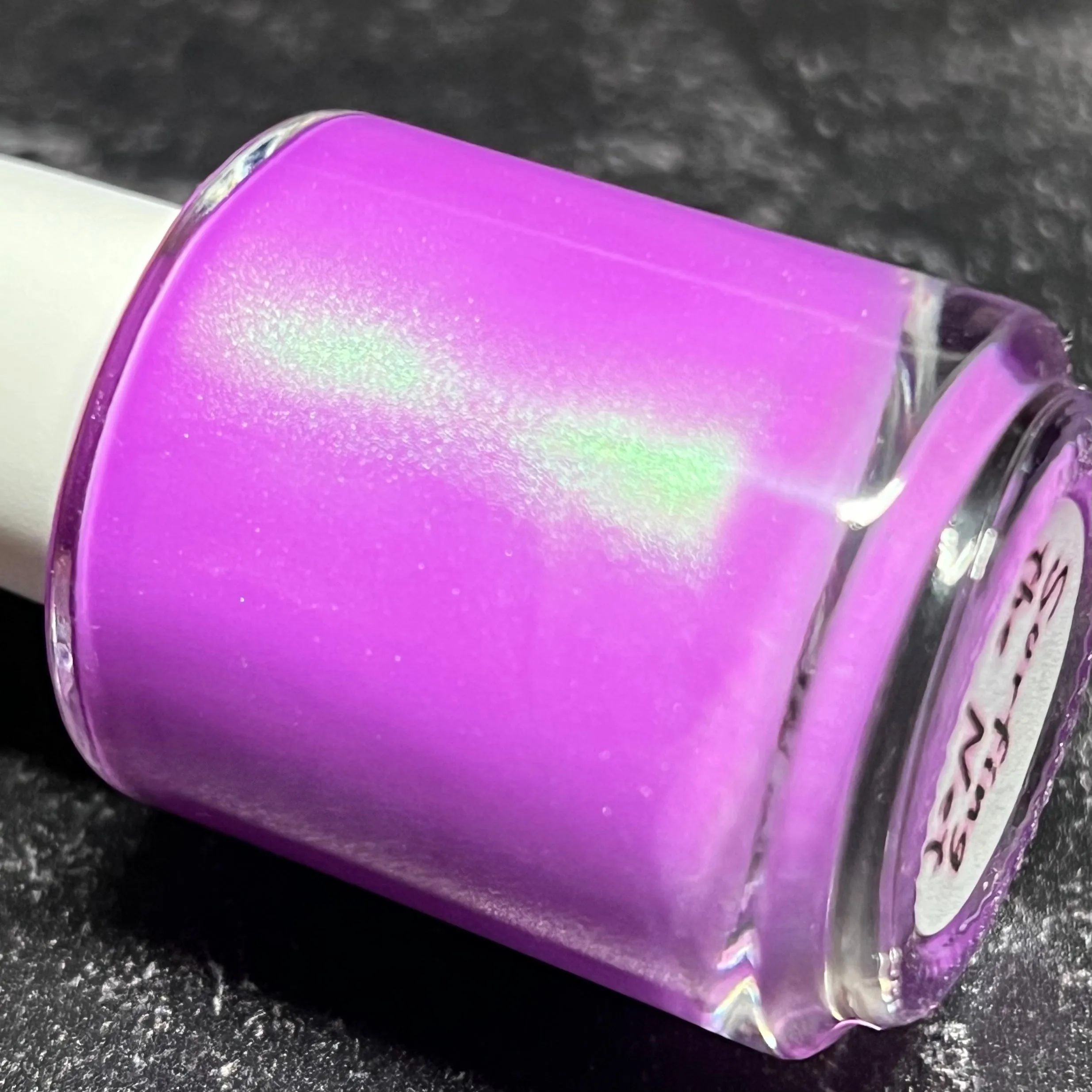 Surfing the Net - purple shimmer nail polish