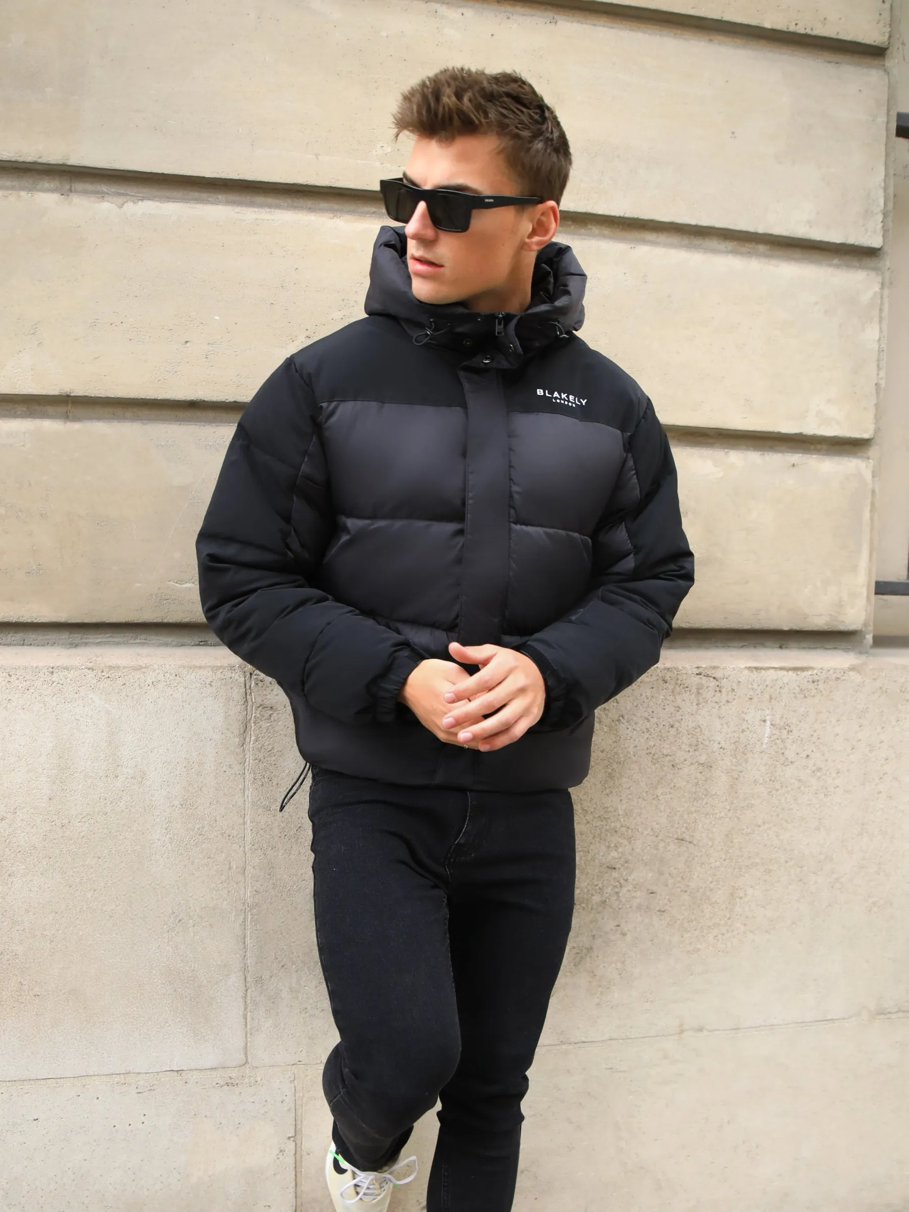 Tampa Puffer Coat - Black