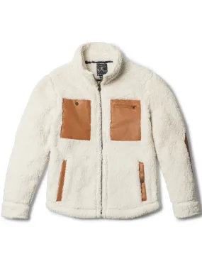 THE DEEP SHAG SHERPA - CREAM & TAN