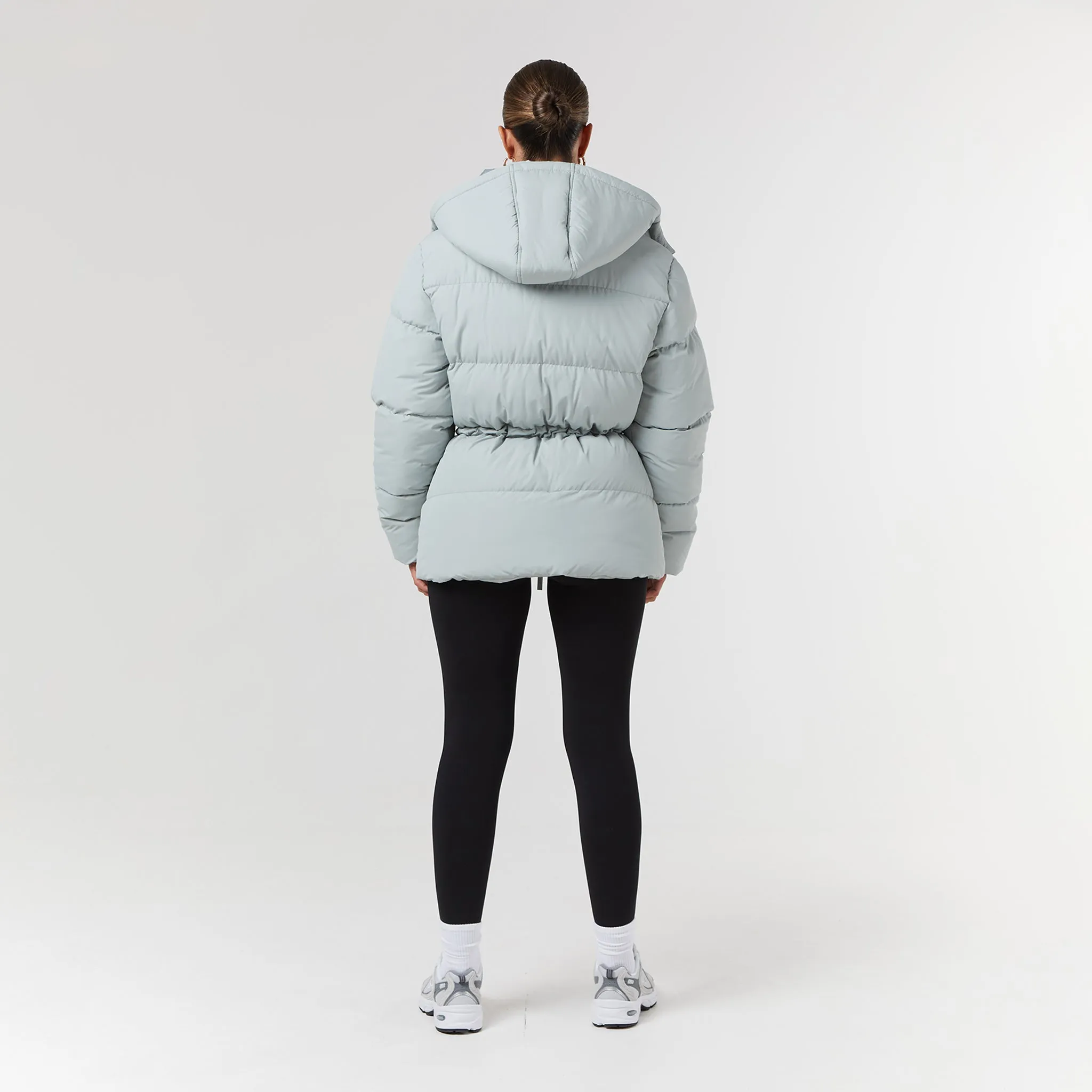 Toggle Waist Puffer | Sage