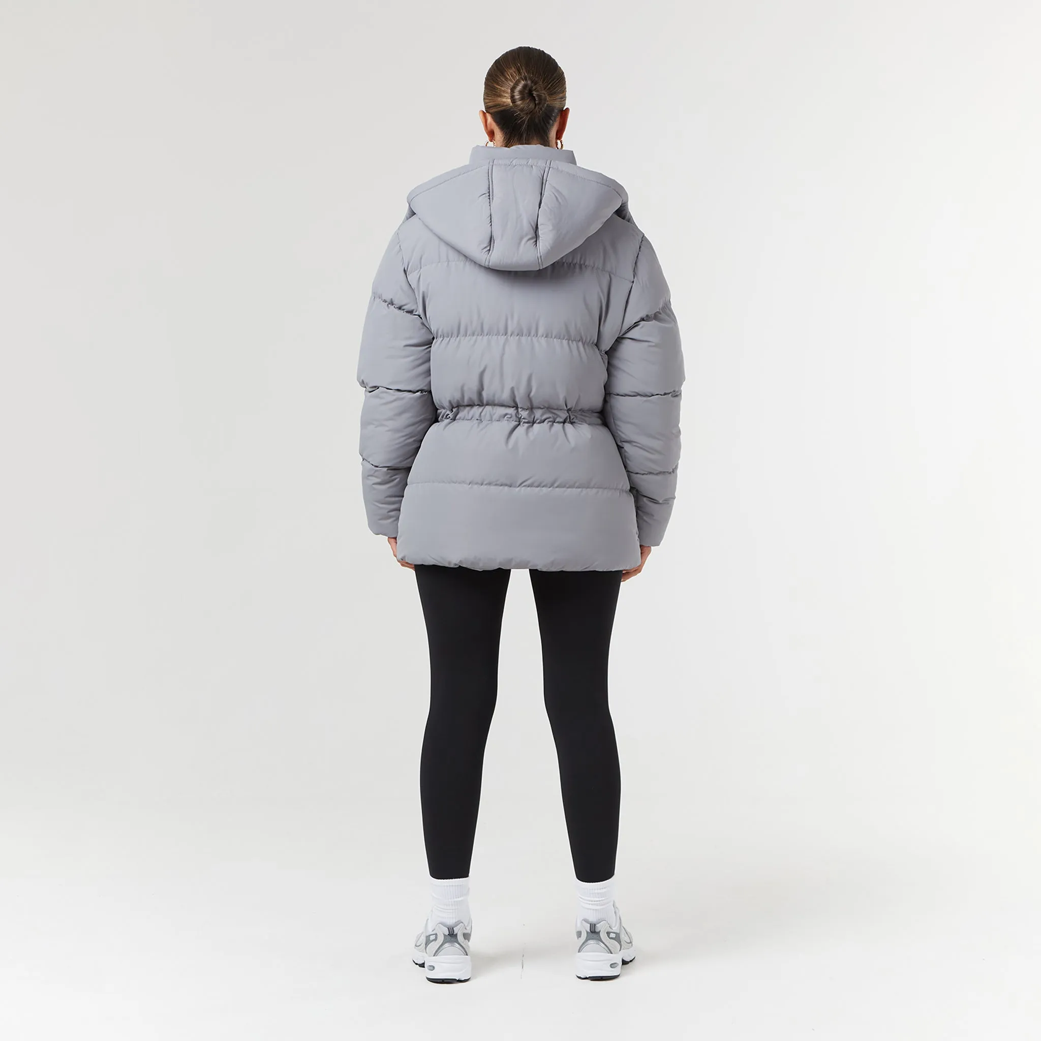 Toggle Waist Puffer | Slate