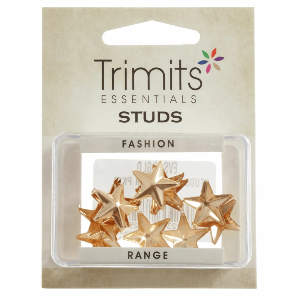 Trimits Gold Star Claw Studs - 16mm (Pack of 12)