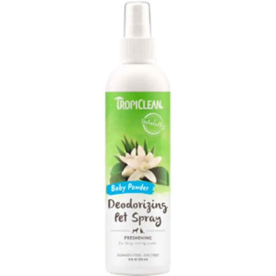 TropiClean Baby Powder Deodorizing Pet Spray