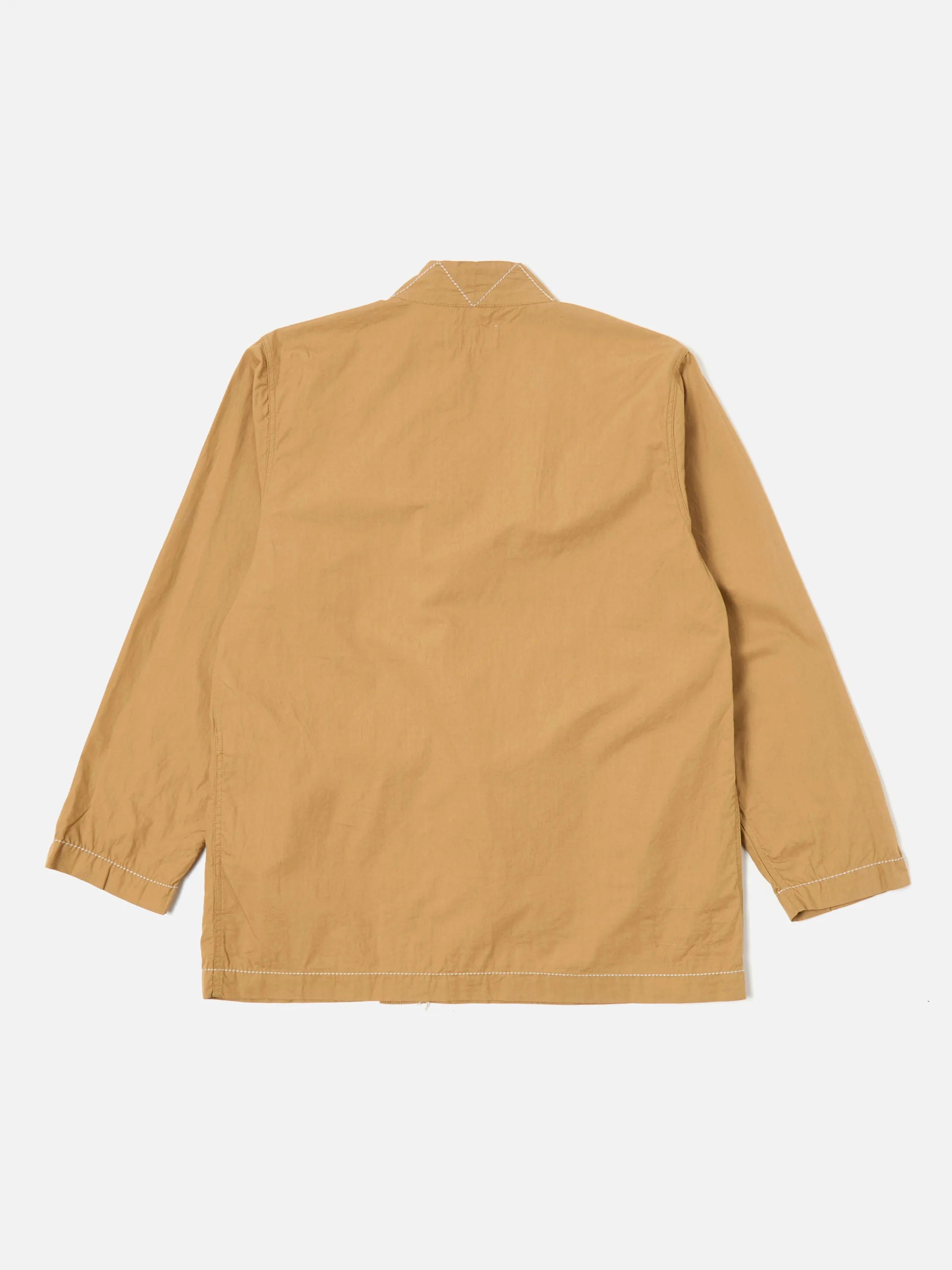 Universal Works Osaka Work Jacket in Sand Broad Cloth