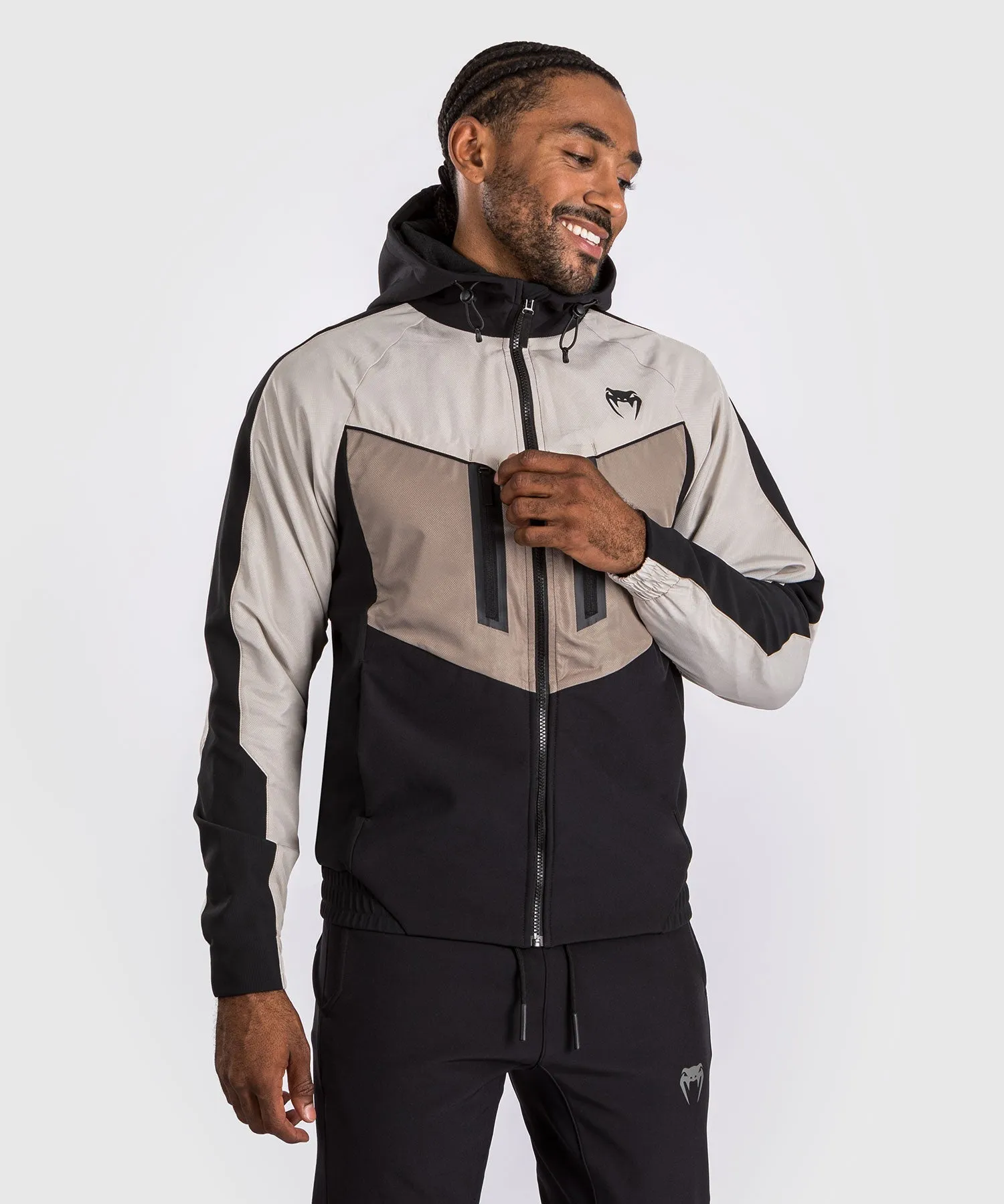 Venum Laser 3.0 Track Jacket - Black/Sand