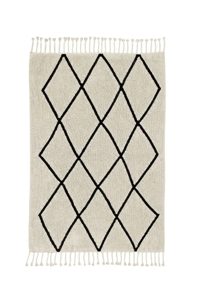 WASHABLE AREA RUG BEREBER BEIGE