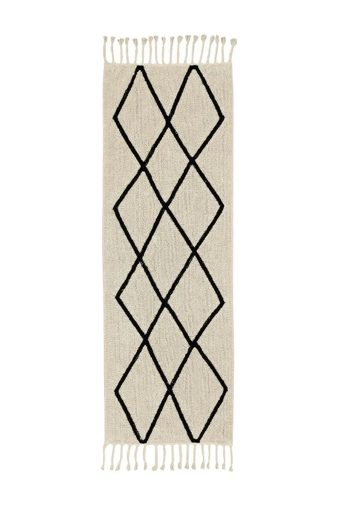 WASHABLE RUNNER RUG BEREBER BEIGE