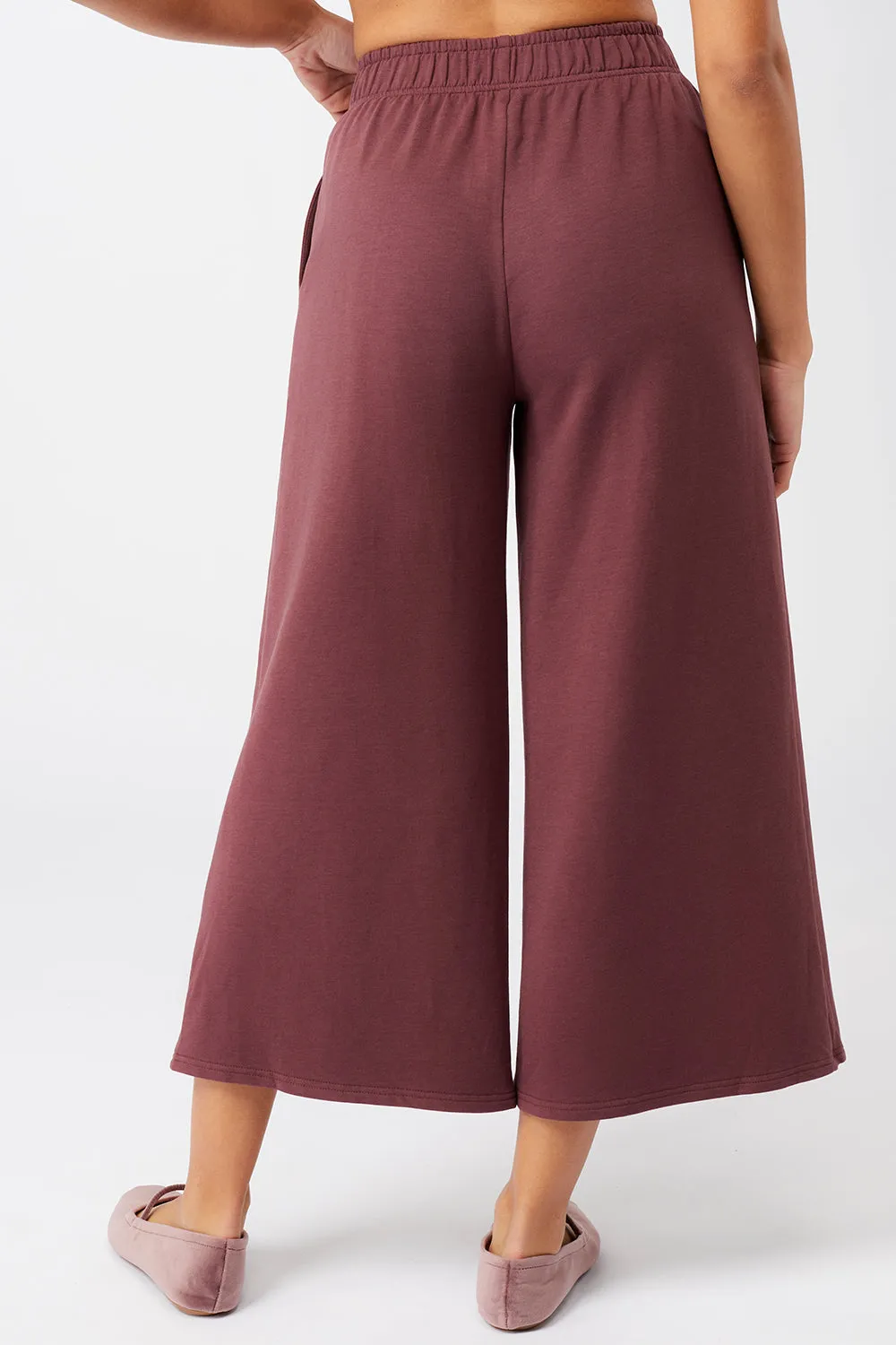 Wide Leg Cropped Ruby