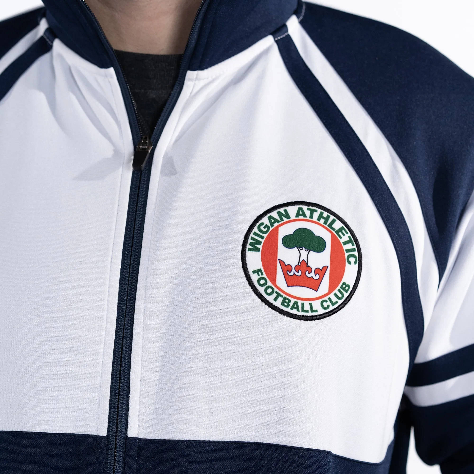 Wigan Athletic Retro Inspired Track Jacket