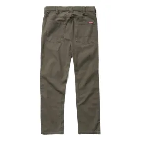 Wolverine Mens Steelhead 5 Pocket Dark Brown Cotton Blend Pants