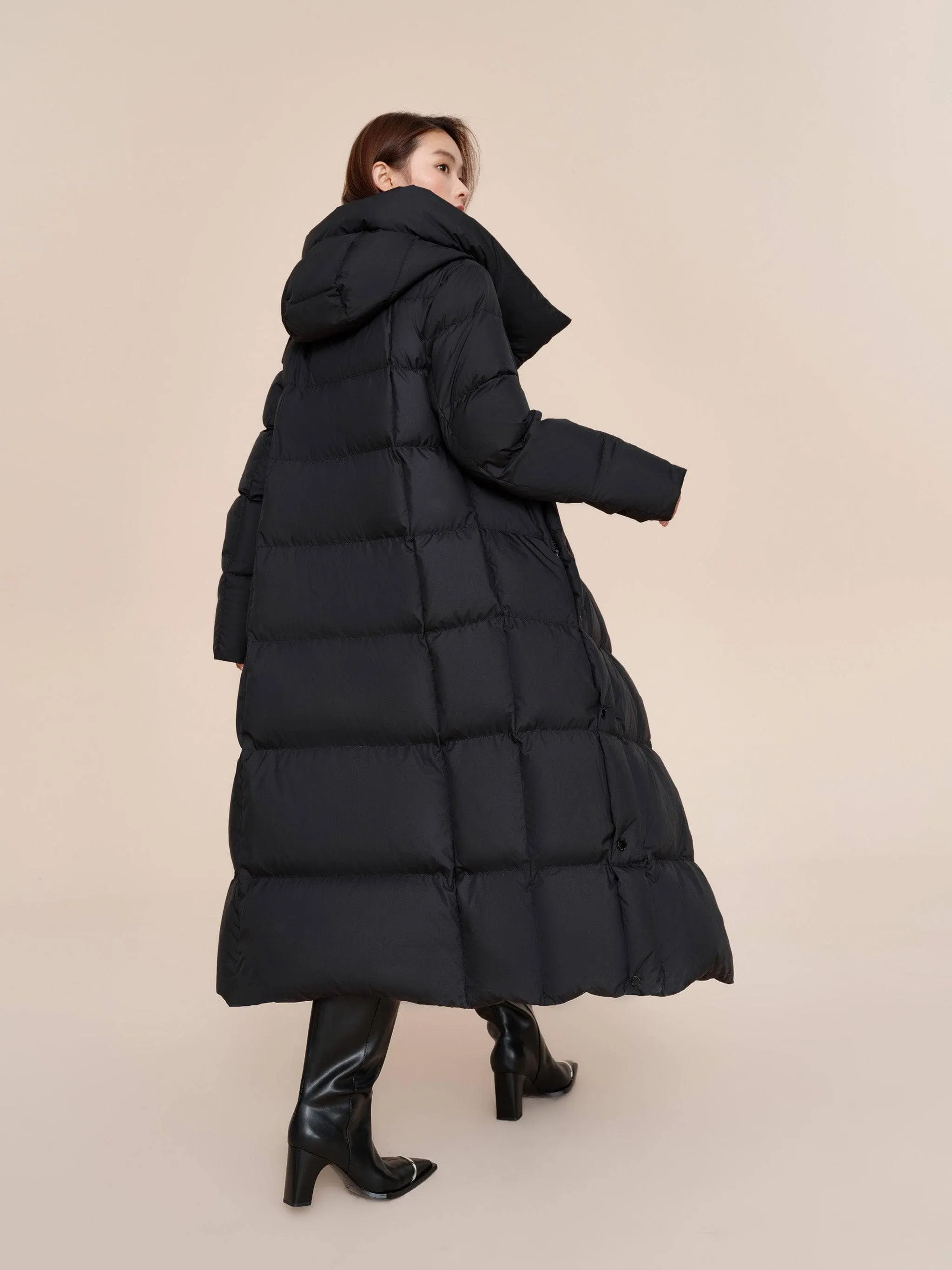 Women's Long Length Down Coat 5184