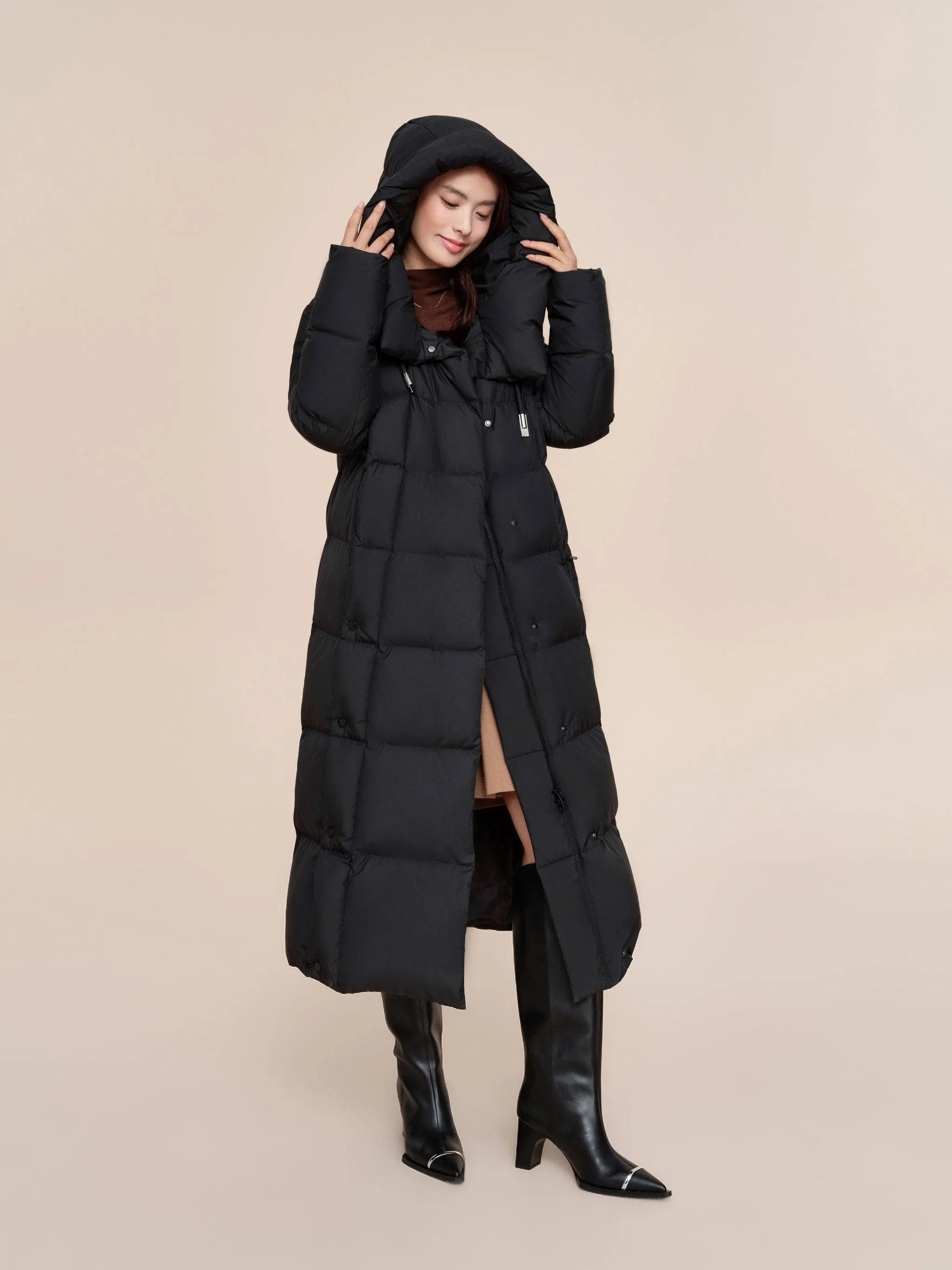 Women's Long Length Down Coat 5184