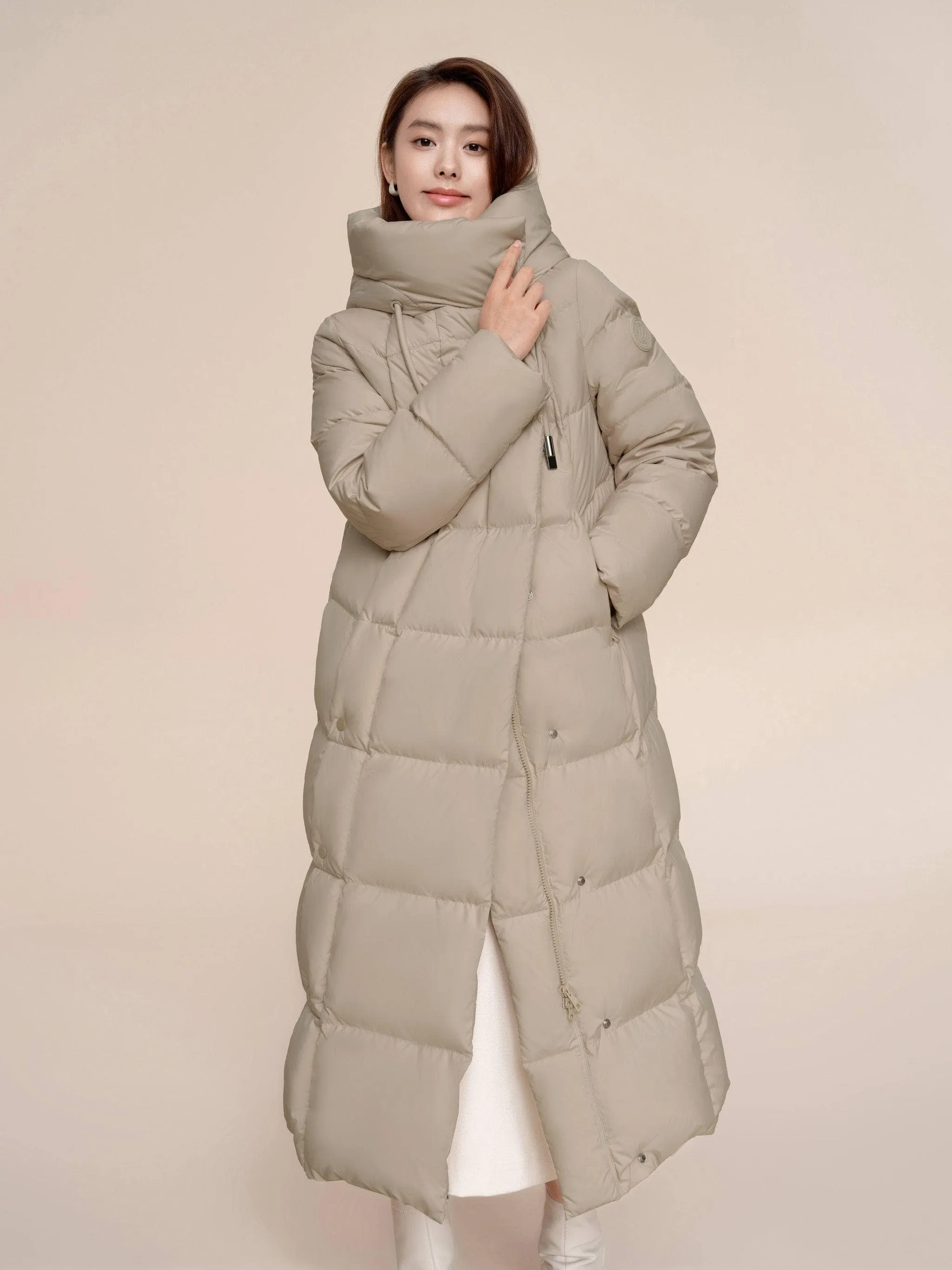 Women's Long Length Down Coat 5184