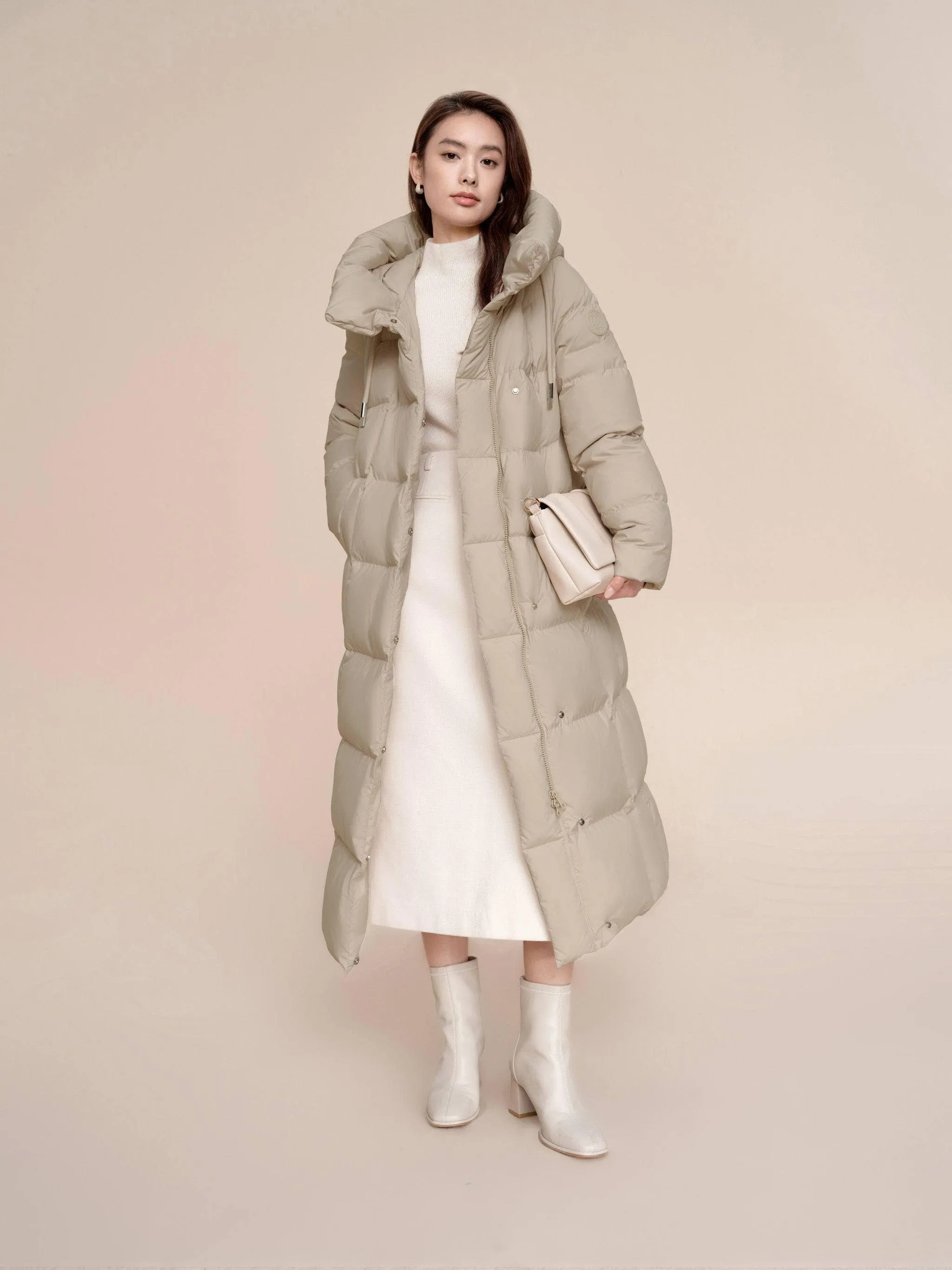 Women's Long Length Down Coat 5184